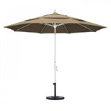 California Umbrella - 11' - Patio Umbrella Umbrella - Aluminum Pole - Heather Beige - Sunbrella  - GSCUF118170-5476-DWV