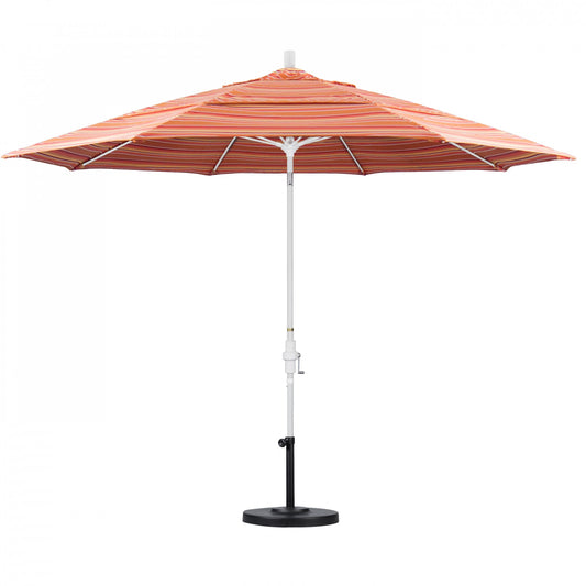 California Umbrella - 11' - Patio Umbrella Umbrella - Aluminum Pole - Dolce Mango - Sunbrella  - GSCUF118170-56000-DWV