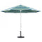 California Umbrella - 11' - Patio Umbrella Umbrella - Aluminum Pole - Seville Seaside - Sunbrella  - GSCUF118170-5608-DWV