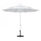 California Umbrella - 11' - Patio Umbrella Umbrella - Aluminum Pole - White - Olefin - GSCUF118170-F04-DWV