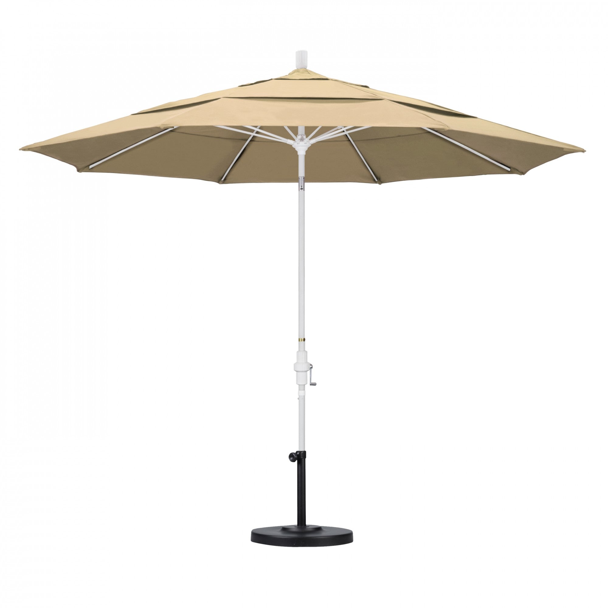 California Umbrella - 11' - Patio Umbrella Umbrella - Aluminum Pole - Antique Beige - Olefin - GSCUF118170-F22-DWV