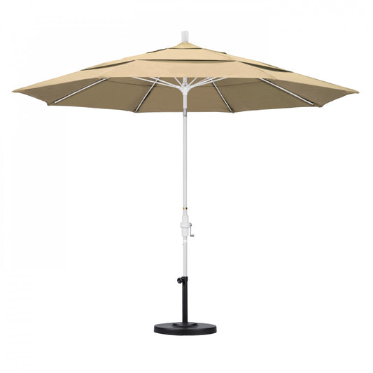 California Umbrella - 11' - Patio Umbrella Umbrella - Aluminum Pole - Antique Beige - Olefin - GSCUF118170-F22-DWV