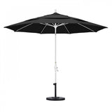 California Umbrella - 11' - Patio Umbrella Umbrella - Aluminum Pole - Black - Olefin - GSCUF118170-F32-DWV