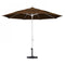 California Umbrella - 11' - Patio Umbrella Umbrella - Aluminum Pole - Teak - Olefin - GSCUF118170-F71-DWV