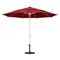 California Umbrella - 11' - Patio Umbrella Umbrella - Aluminum Pole - Red - Pacifica - GSCUF118170-SA03-DWV