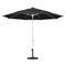 California Umbrella - 11' - Patio Umbrella Umbrella - Aluminum Pole - Black - Pacifica - GSCUF118170-SA08-DWV