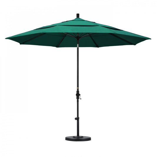 California Umbrella - 11' - Patio Umbrella Umbrella - Aluminum Pole - Spectrum Aztec - Sunbrella  - GSCUF118705-48090-DWV