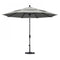 California Umbrella - 11' - Patio Umbrella Umbrella - Aluminum Pole - Granite - Sunbrella  - GSCUF118705-5402-DWV