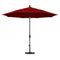 California Umbrella - 11' - Patio Umbrella Umbrella - Aluminum Pole - Jockey Red - Sunbrella  - GSCUF118705-5403-DWV