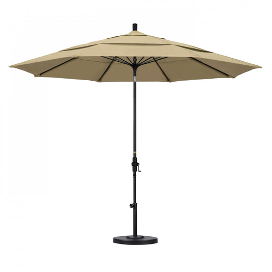 California Umbrella - 11' - Patio Umbrella Umbrella - Aluminum Pole - Antique Beige - Sunbrella  - GSCUF118705-5422-DWV