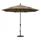 California Umbrella - 11' - Patio Umbrella Umbrella - Aluminum Pole - Heather Beige - Sunbrella  - GSCUF118705-5476-DWV