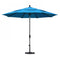 California Umbrella - 11' - Patio Umbrella Umbrella - Aluminum Pole - Canvas Cyan - Sunbrella  - GSCUF118705-56105-DWV