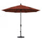 California Umbrella - 11' - Patio Umbrella Umbrella - Aluminum Pole - Terracotta - Olefin - GSCUF118705-F69-DWV