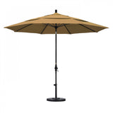 California Umbrella - 11' - Patio Umbrella Umbrella - Aluminum Pole - Straw - Olefin - GSCUF118705-F72-DWV