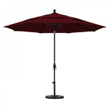 California Umbrella - 11' - Patio Umbrella Umbrella - Aluminum Pole - Burgundy - Pacifica - GSCUF118705-SA36-DWV