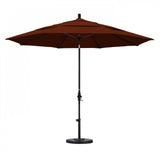 California Umbrella - 11' - Patio Umbrella Umbrella - Aluminum Pole - Brick - Pacifica - GSCUF118705-SA40-DWV
