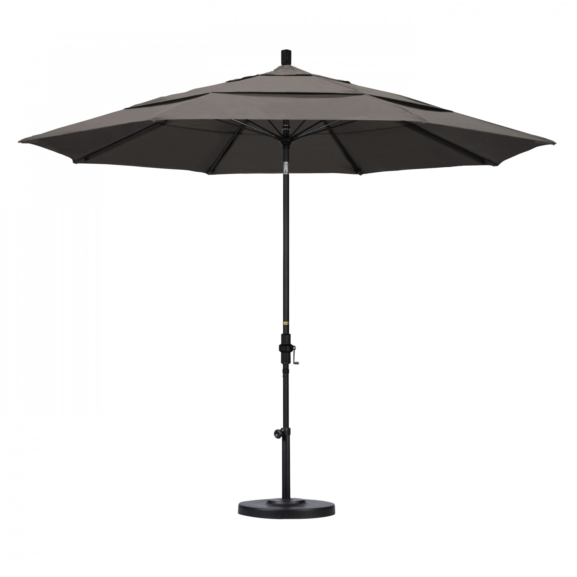 California Umbrella - 11' - Patio Umbrella Umbrella - Aluminum Pole - Taupe - Pacifica - GSCUF118705-SA61-DWV
