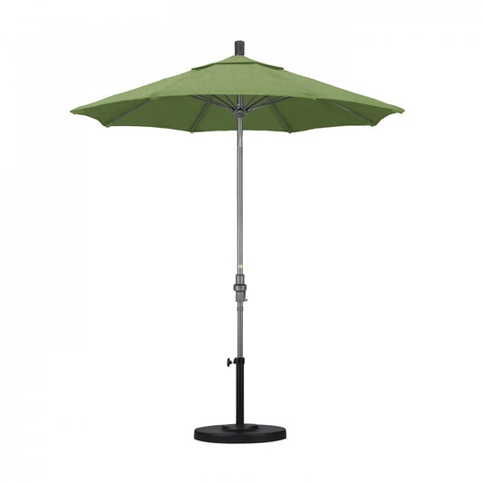 California Umbrella - 7.5' - Patio Umbrella Umbrella - Aluminum Pole - Spectrum Cilantro - Sunbrella  - GSCUF758010-48022