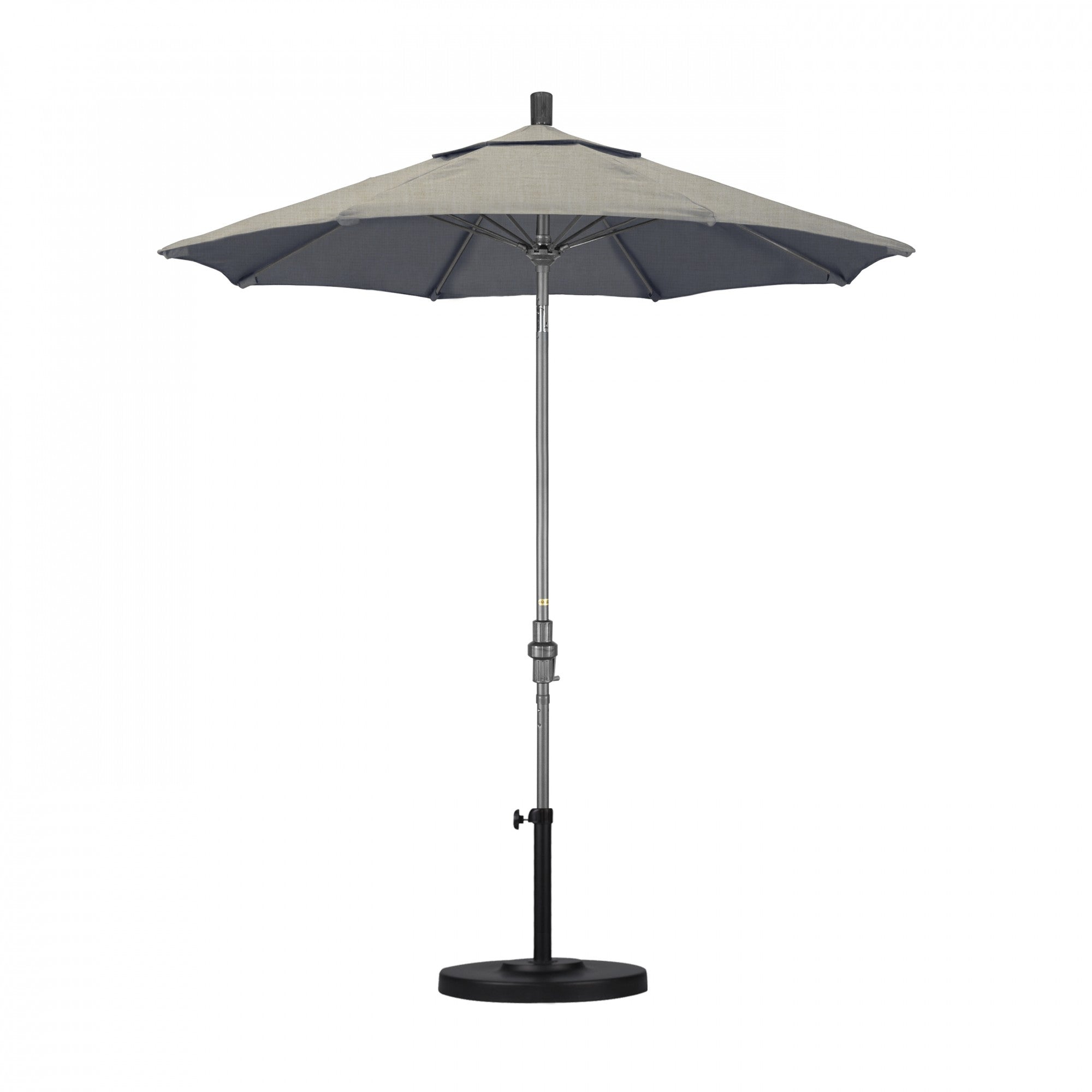 California Umbrella - 7.5' - Patio Umbrella Umbrella - Aluminum Pole - Spectrum Dove - Sunbrella  - GSCUF758010-48032