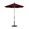 California Umbrella - 7.5' - Patio Umbrella Umbrella - Aluminum Pole - Spectrum Ruby - Sunbrella  - GSCUF758010-48095