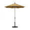 California Umbrella - 7.5' - Patio Umbrella Umbrella - Aluminum Pole - Wheat - Sunbrella  - GSCUF758010-5414