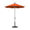 California Umbrella - 7.5' - Patio Umbrella Umbrella - Aluminum Pole - Melon - Sunbrella  - GSCUF758010-5415