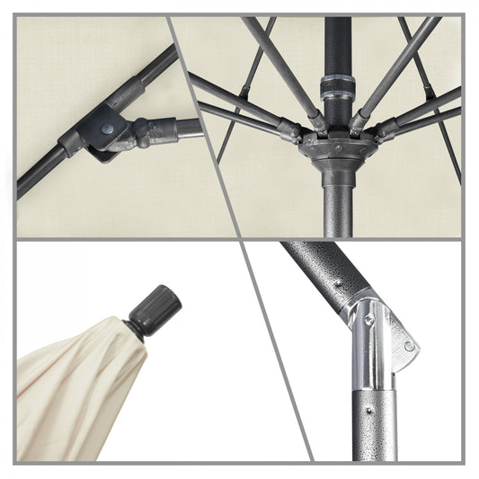 California Umbrella - 7.5' - Patio Umbrella Umbrella - Aluminum Pole - Canvas - Sunbrella  - GSCUF758010-5453