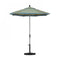 California Umbrella - 7.5' - Patio Umbrella Umbrella - Aluminum Pole - Astoria Lagoon - Sunbrella  - GSCUF758010-56096