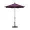 California Umbrella - 7.5' - Patio Umbrella Umbrella - Aluminum Pole - Iris - Sunbrella  - GSCUF758010-57002