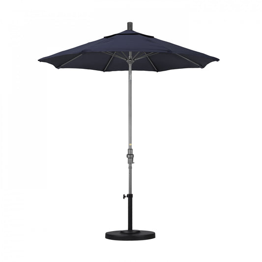 California Umbrella - 7.5' - Patio Umbrella Umbrella - Aluminum Pole - Navy - Olefin - GSCUF758010-F09