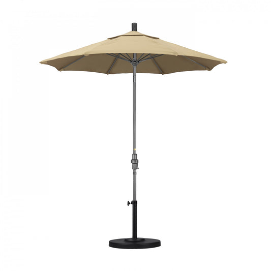 California Umbrella - 7.5' - Patio Umbrella Umbrella - Aluminum Pole - Antique Beige - Olefin - GSCUF758010-F22