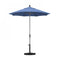California Umbrella - 7.5' - Patio Umbrella Umbrella - Aluminum Pole - Frost Blue - Olefin - GSCUF758010-F26