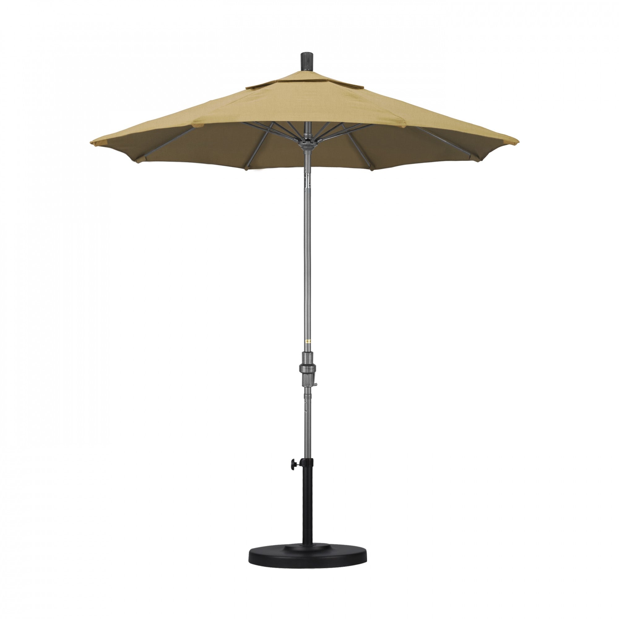 California Umbrella - 7.5' - Patio Umbrella Umbrella - Aluminum Pole - Champagne - Olefin - GSCUF758010-F67