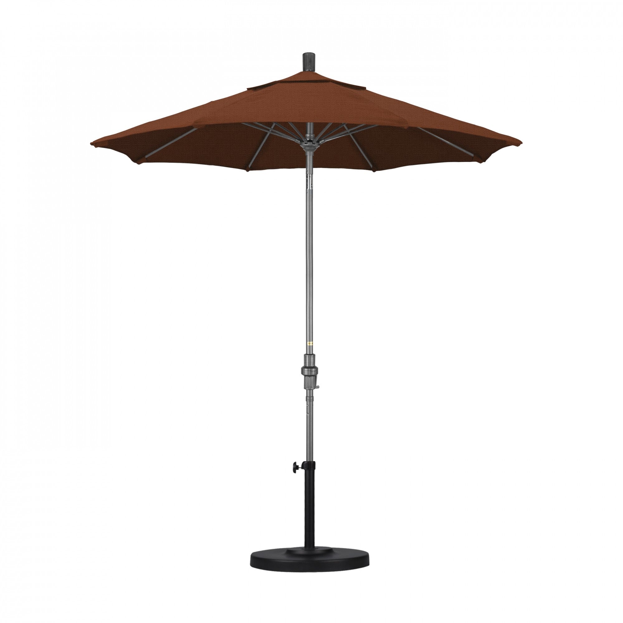 California Umbrella - 7.5' - Patio Umbrella Umbrella - Aluminum Pole - Terracotta - Olefin - GSCUF758010-F69