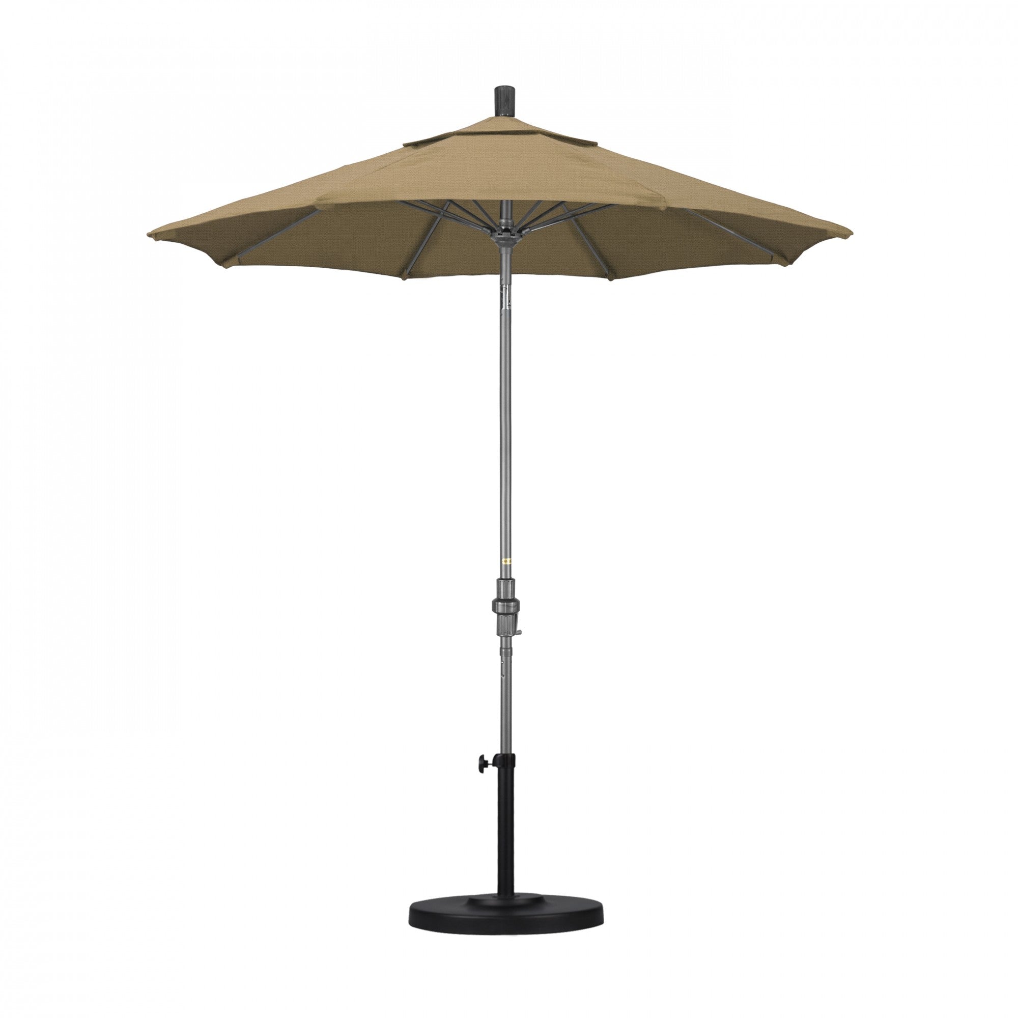 California Umbrella - 7.5' - Patio Umbrella Umbrella - Aluminum Pole - Straw - Olefin - GSCUF758010-F72