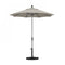 California Umbrella - 7.5' - Patio Umbrella Umbrella - Aluminum Pole - Woven Granite - Olefin - GSCUF758010-F77