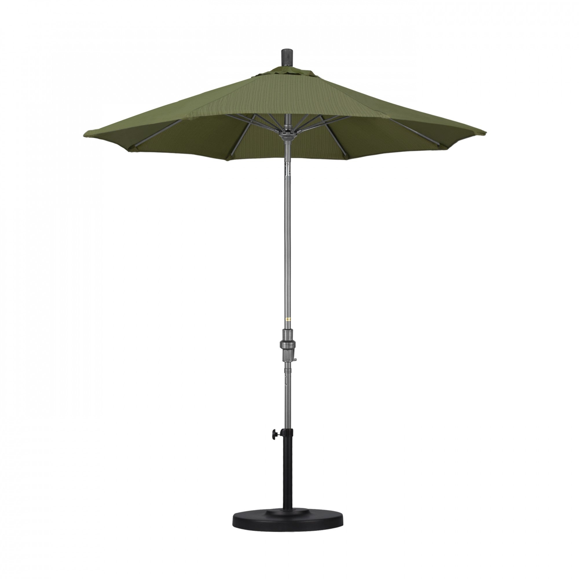 California Umbrella - 7.5' - Patio Umbrella Umbrella - Aluminum Pole - Terrace Fern - Olefin - GSCUF758010-FD11