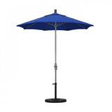 California Umbrella - 7.5' - Patio Umbrella Umbrella - Aluminum Pole - Pacific Blue - Pacifica - GSCUF758010-SA01