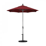 California Umbrella - 7.5' - Patio Umbrella Umbrella - Aluminum Pole - Red - Pacifica - GSCUF758010-SA03