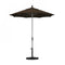 California Umbrella - 7.5' - Patio Umbrella Umbrella - Aluminum Pole - Mocha - Pacifica - GSCUF758010-SA32