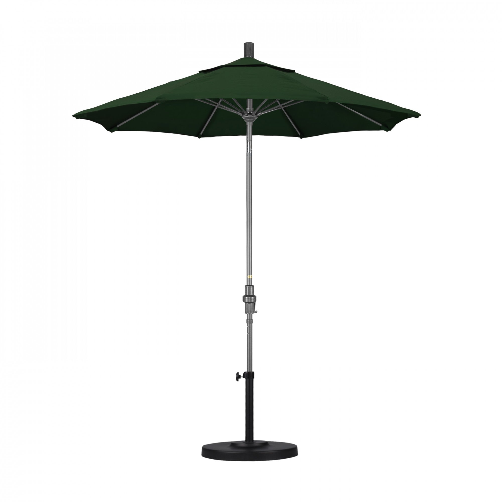 California Umbrella - 7.5' - Patio Umbrella Umbrella - Aluminum Pole - Hunter Green - Pacifica - GSCUF758010-SA46