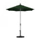 California Umbrella - 7.5' - Patio Umbrella Umbrella - Aluminum Pole - Hunter Green - Pacifica - GSCUF758010-SA46