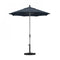 California Umbrella - 7.5' - Patio Umbrella Umbrella - Aluminum Pole - Sapphire - Pacifica - GSCUF758010-SA52