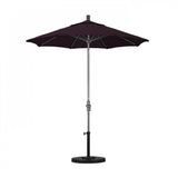 California Umbrella - 7.5' - Patio Umbrella Umbrella - Aluminum Pole - Purple - Pacifica - GSCUF758010-SA65