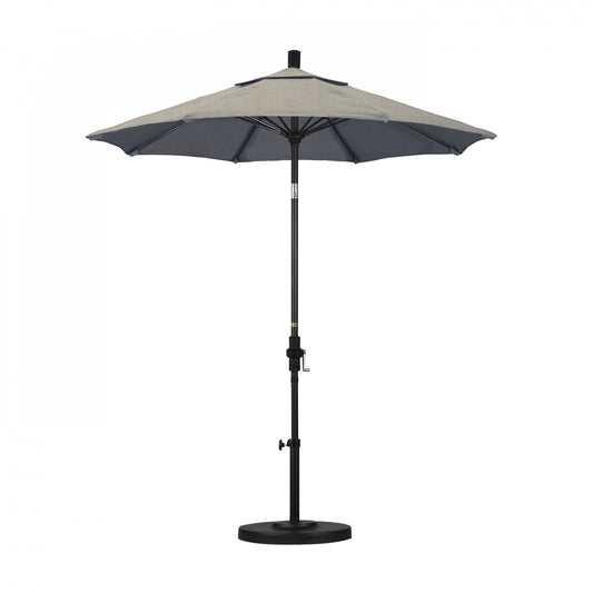 California Umbrella - 7.5' - Patio Umbrella Umbrella - Aluminum Pole - Spectrum Dove - Sunbrella  - GSCUF758117-48032