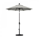 California Umbrella - 7.5' - Patio Umbrella Umbrella - Aluminum Pole - Granite - Sunbrella  - GSCUF758117-5402