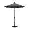 California Umbrella - 7.5' - Patio Umbrella Umbrella - Aluminum Pole - Charcoal - Sunbrella  - GSCUF758117-54048