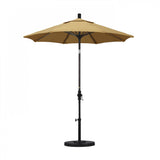California Umbrella - 7.5' - Patio Umbrella Umbrella - Aluminum Pole - Wheat - Sunbrella  - GSCUF758117-5414