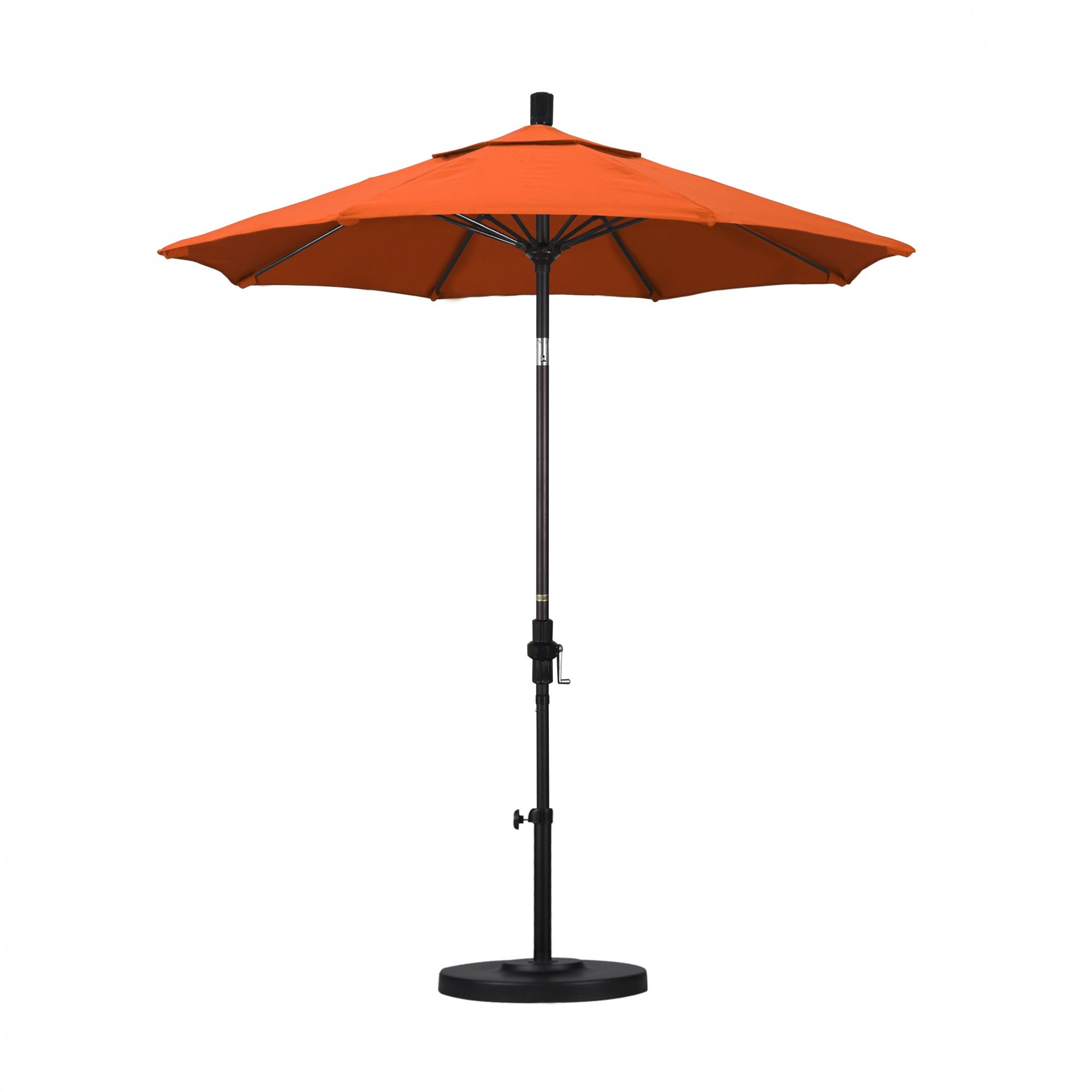 California Umbrella - 7.5' - Patio Umbrella Umbrella - Aluminum Pole - Melon - Sunbrella  - GSCUF758117-5415