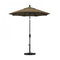 California Umbrella - 7.5' - Patio Umbrella Umbrella - Aluminum Pole - Cocoa - Sunbrella  - GSCUF758117-5425